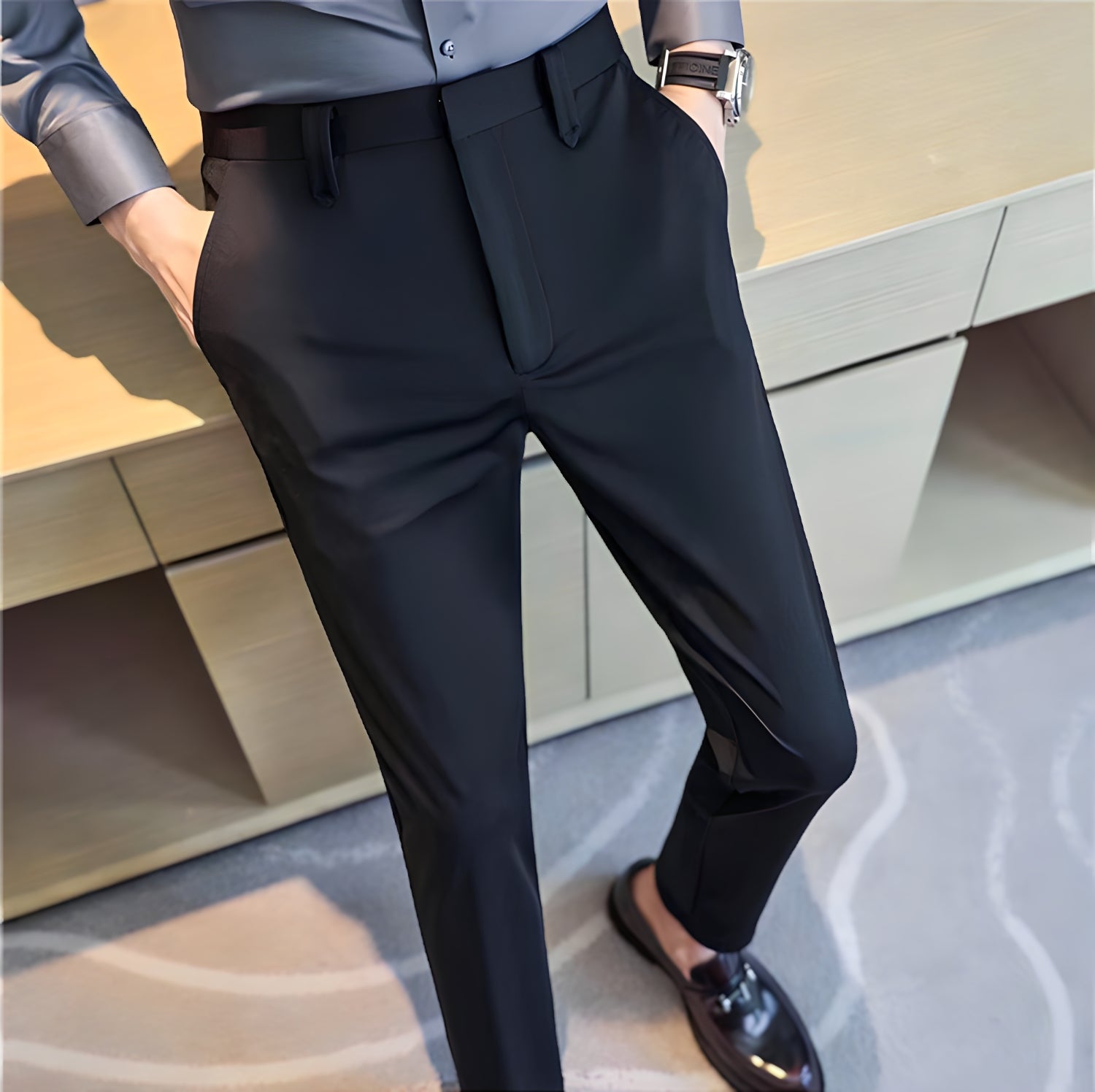 CAPRICCIO: TAILORED ANKLE PANTS