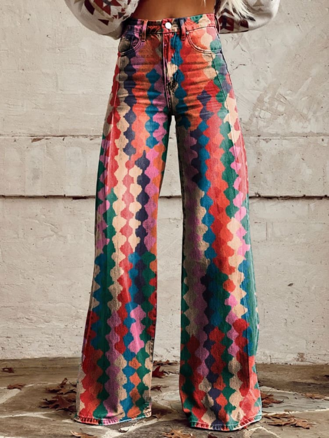 NADINA | LOSSE BOHEMIAN BROEK