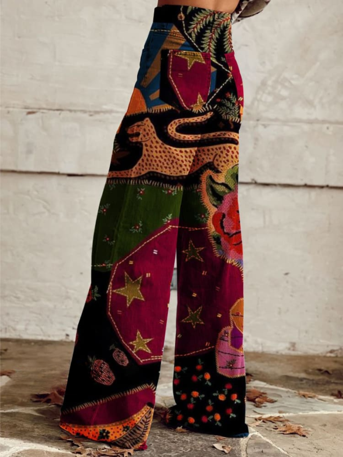 ERINA | VINTAGE BOHO BROEK