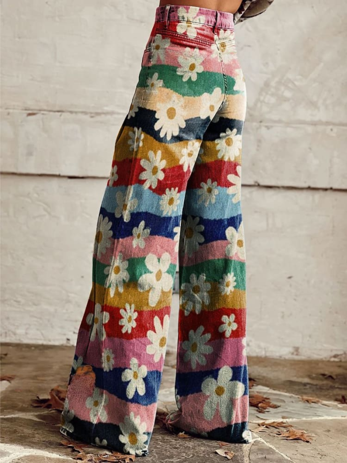 VINICIA | RETRO GEBLOEMDE BROEK