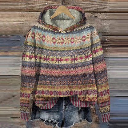Eline | Luxe Bedrukte Hoodie