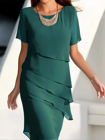 Horizon | Elegante buik bedekkende jurk