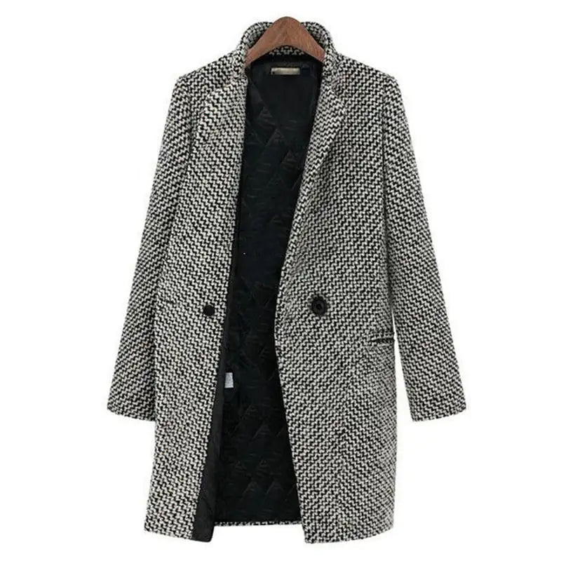 Liza | Elegante wollen jas voor dames