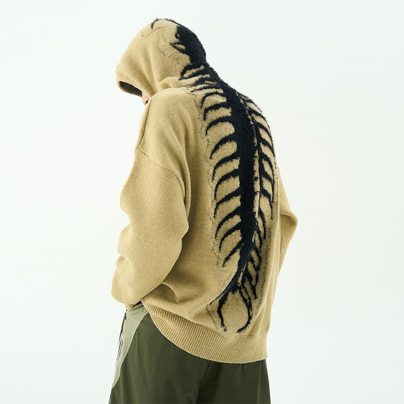Adolf - Gebreide Duizendpoot Hoodie
