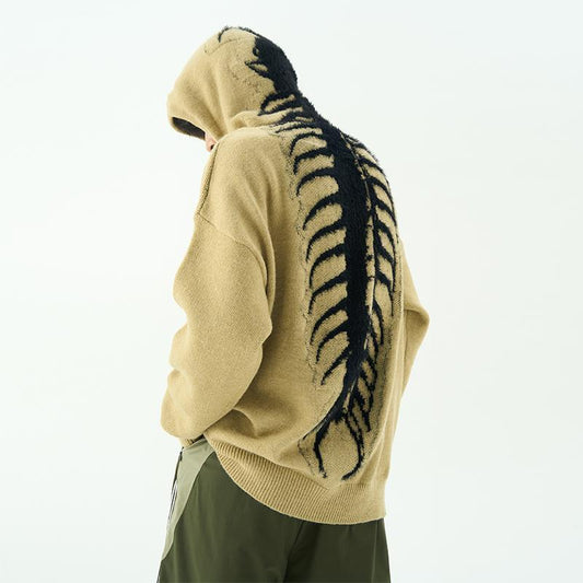 Adolf - Gebreide Duizendpoot Hoodie