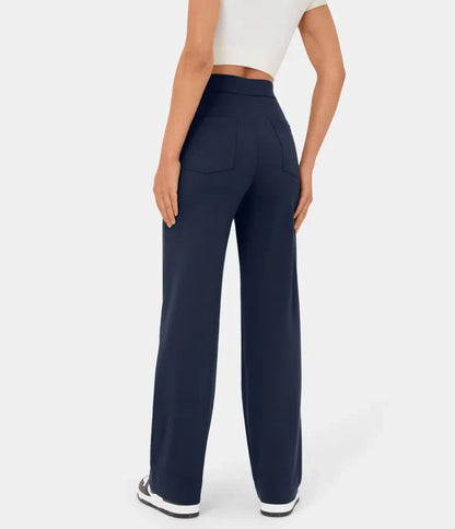 Elsa | Elastische broek met hoge Taille |
