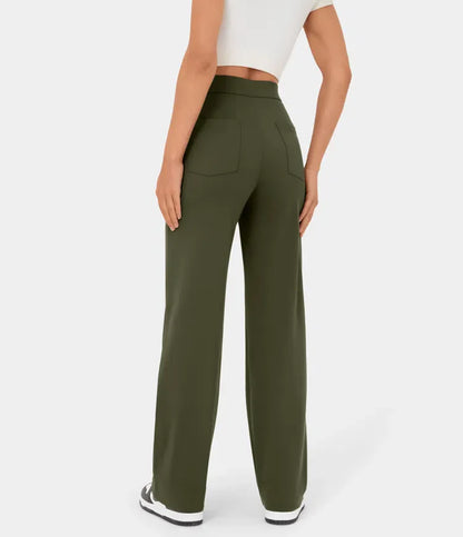 Elsa | Elastische broek met hoge Taille |