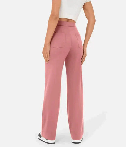 Elsa | Elastische broek met hoge Taille |