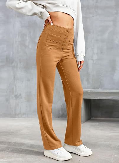 Elsa | Elastische broek met hoge Taille |