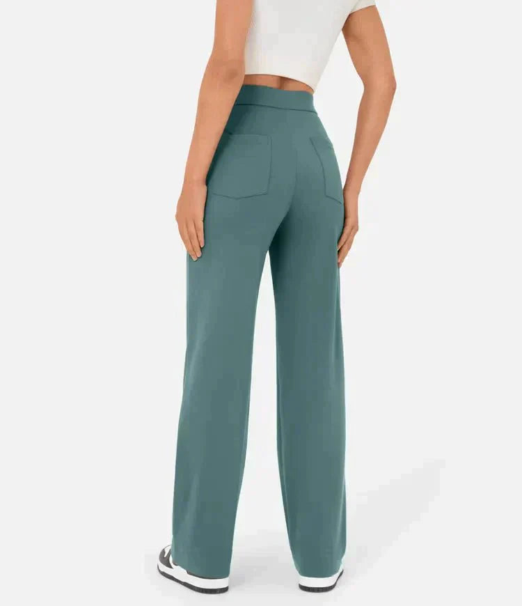Elsa | Elastische broek met hoge Taille |