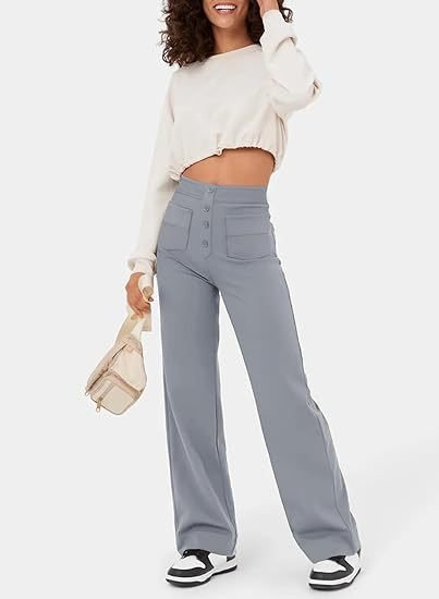 Elsa | Elastische broek met hoge Taille |