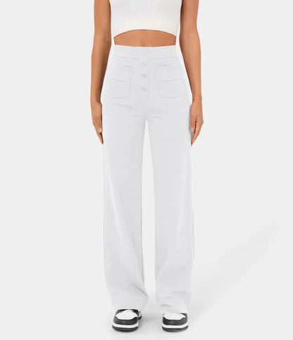 Elsa | Elastische broek met hoge Taille |